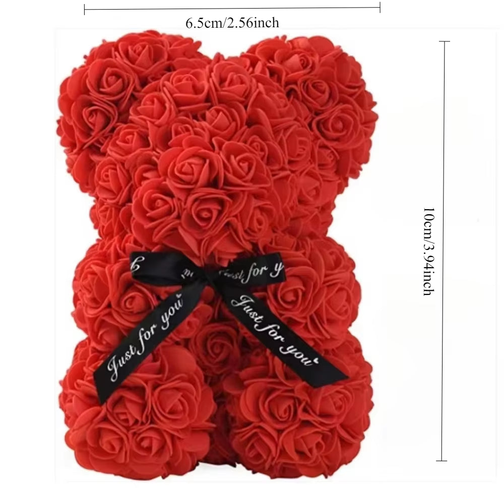 Valentine's Day Rose Teddy Bear 