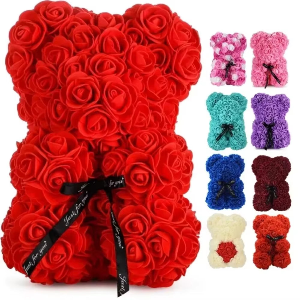 Valentine's Day Rose Teddy Bear 