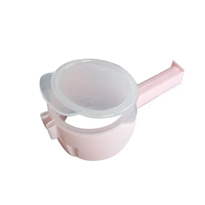 Food Preserving Bag Closure Clip Oat Dispense Spout Snack Bag Clip Moisture Seal Clip Fresh Keeping Sealer Clamp Kitchen Gadget