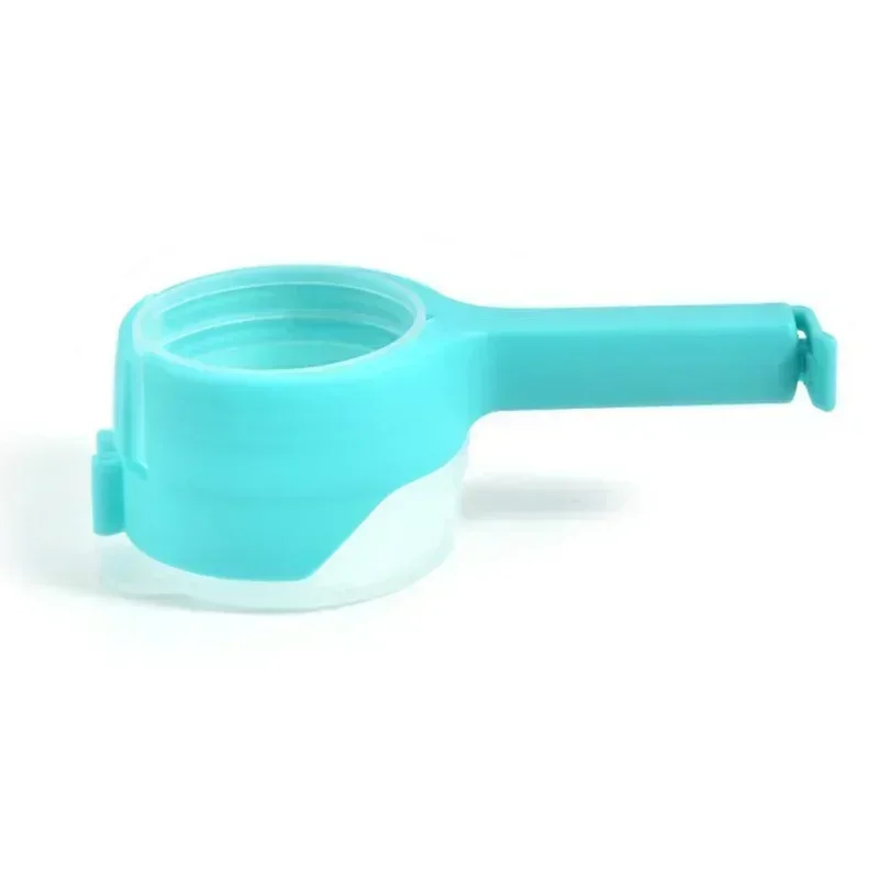 Food Preserving Bag Closure Clip Oat Dispense Spout Snack Bag Clip Moisture Seal Clip Fresh Keeping Sealer Clamp Kitchen Gadget