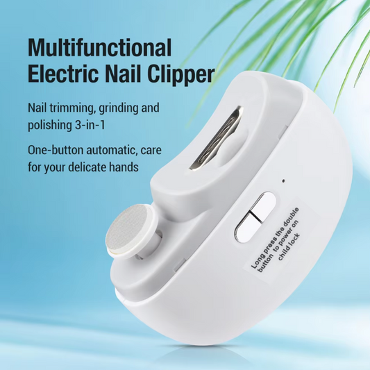 Electric Nail Clipper Grinding and Polishing 2 in 1