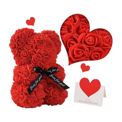 Valentine's Day Rose Teddy Bear 